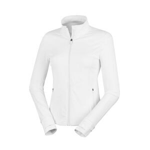 Spiro Womens/Ladies Recycled Fitness Jacket / White